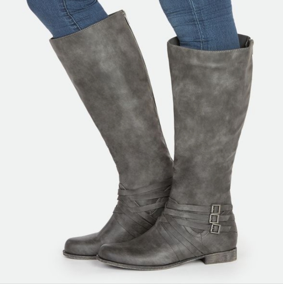 JustFab Shoes - Collette strappy boots